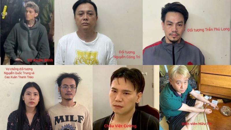 Nguyen Cong Tri,  Vu Xuan Binh,  Tran Phu Long,  Huu Tin,  Chu Dang Thanh anh 1