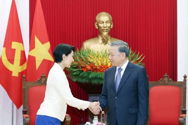 Tong Bi thu: Thuc day hop tac Viet - Nhat trong linh vuc nong nghiep hinh anh