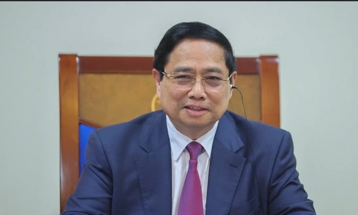 Thu tuong Pham Minh Chinh dien dam voi Thu tuong Campuchia Hun Manet hinh anh