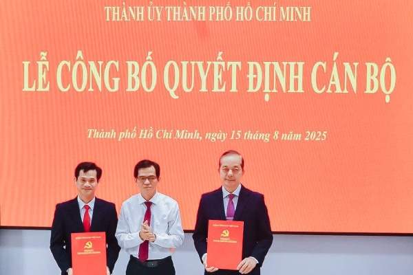 Quyet dinh cua Ban Thuong vu Thanh uy TP.HCM ve cong tac can bo hinh anh