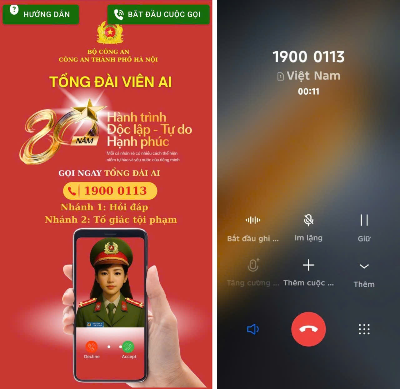 Cong an Ha Noi,  4 san pham anh 3