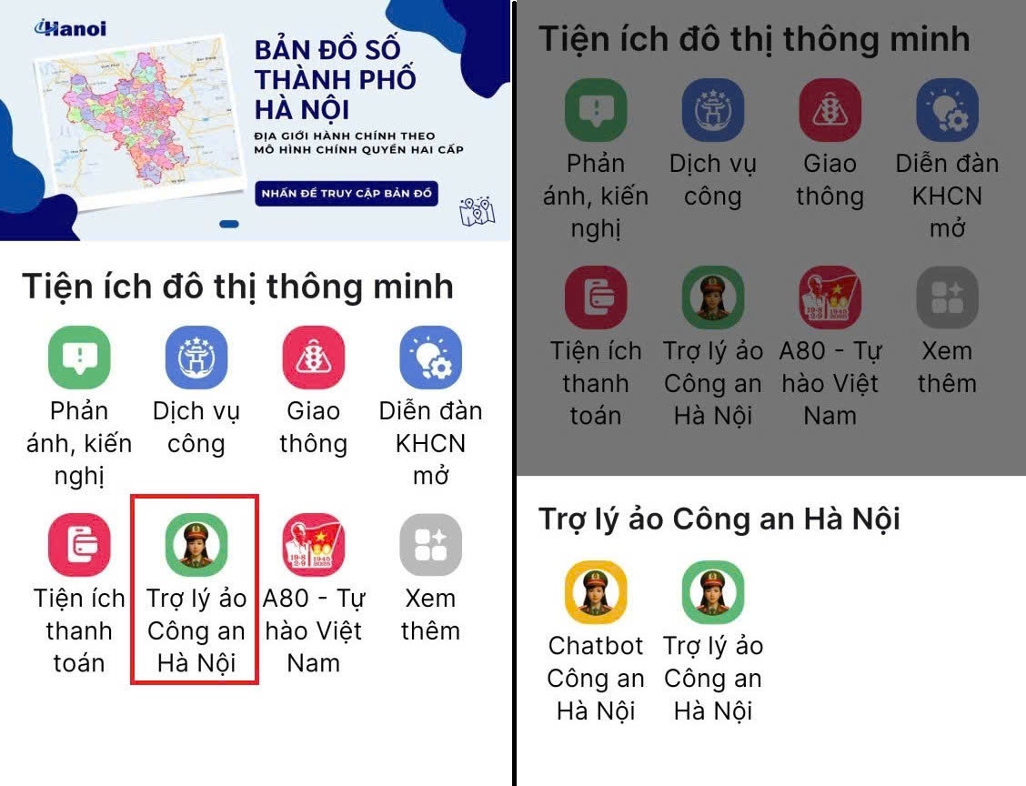 Cong an Ha Noi,  4 san pham anh 1