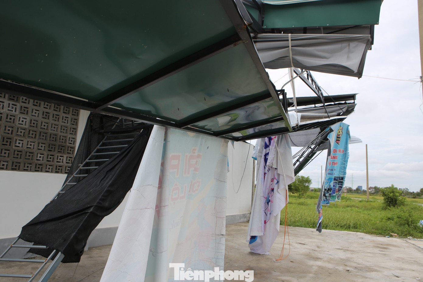 Bão Kajiki hỏng sân pickleball ảnh 4 Bao Kajiki hong san pickleball anh 4