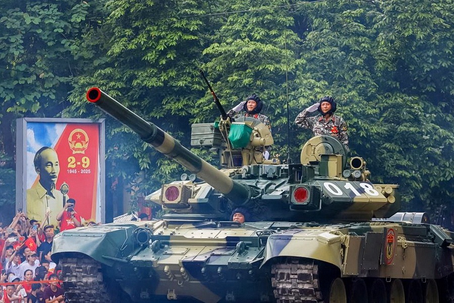 Bao chi quoc te viet ve Le ky niem 80 nam Quoc khanh Viet Nam hinh anh