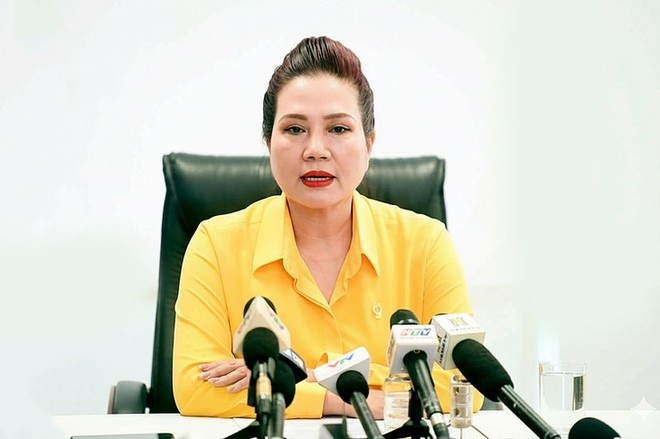 Tong giam doc SJC,  Le Thuy Hang,  Xuong vang Tan Thuan anh 1