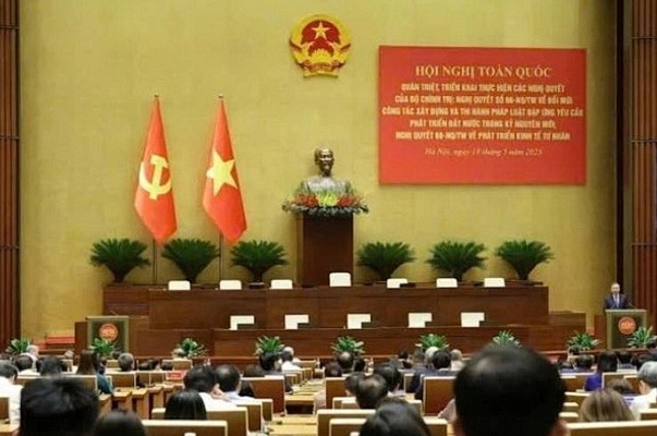 Hoi nghi toan quoc quan triet 4 nghi quyet cua Bo Chinh tri hinh anh