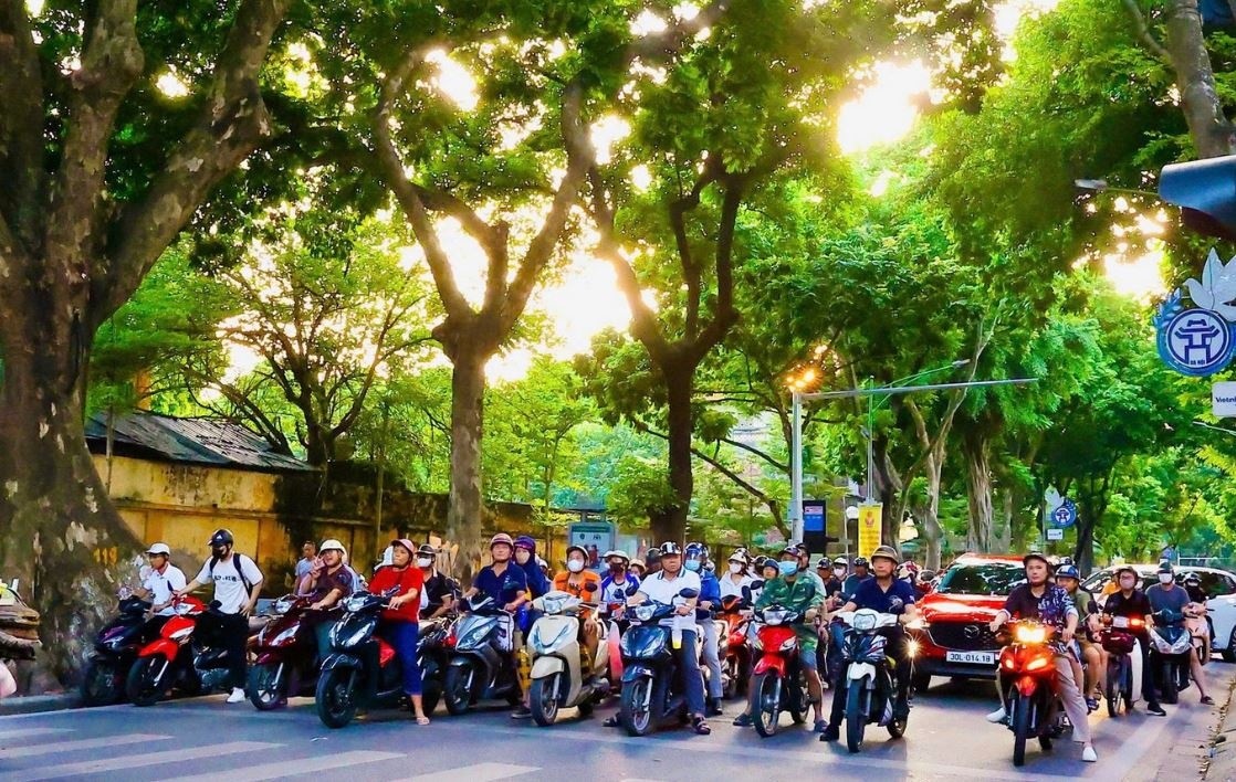 Mien Bac sap don thoi tiet dep keo dai hinh anh