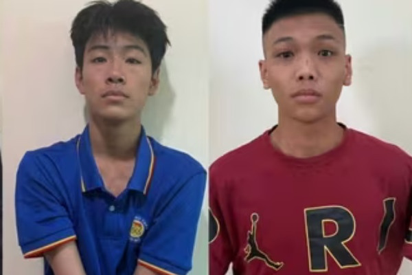 Bat nhom thieu nien mang dao cuop tai san luc rang sang hinh anh