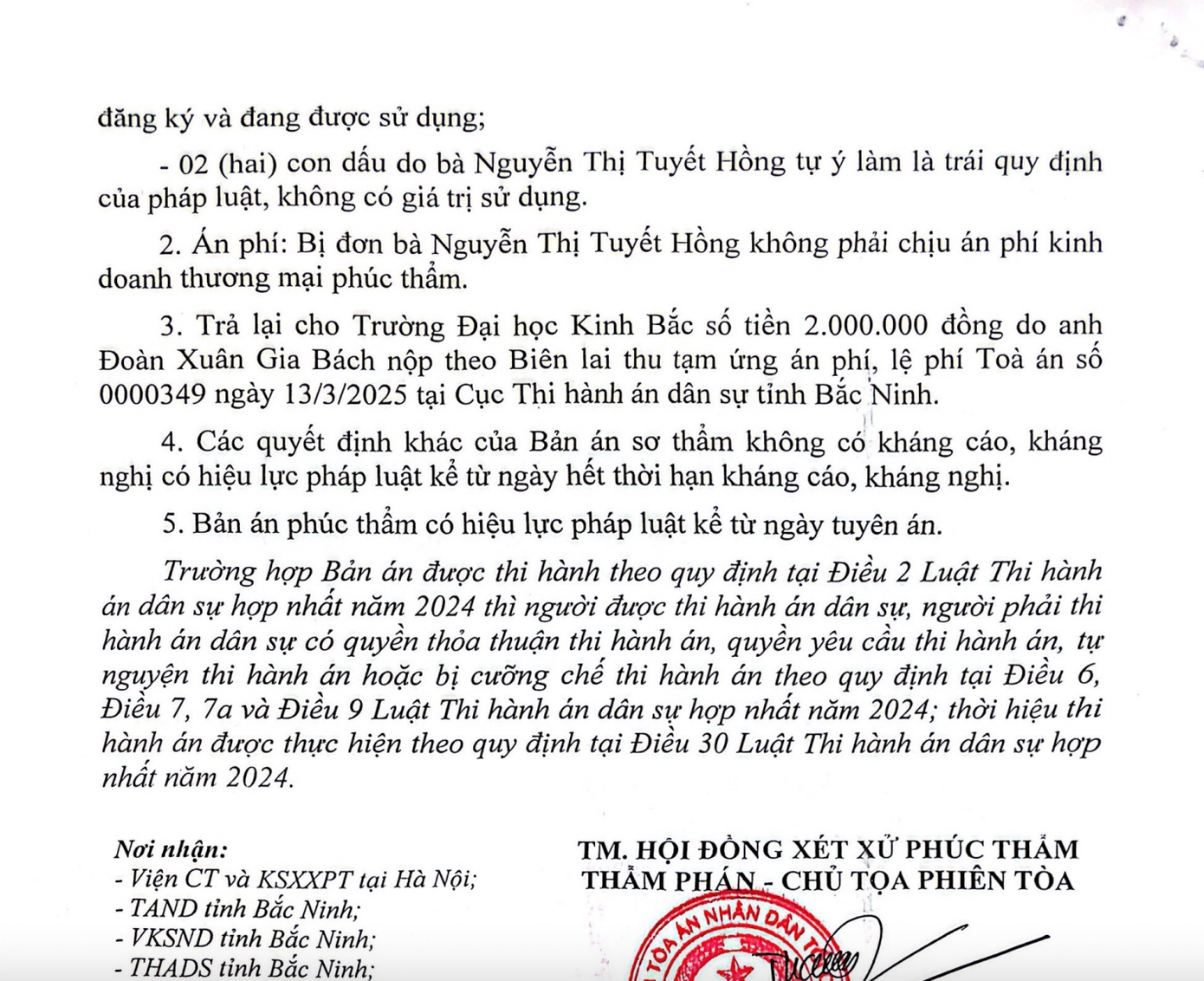 Dai hoc Kinh Bac anh 2