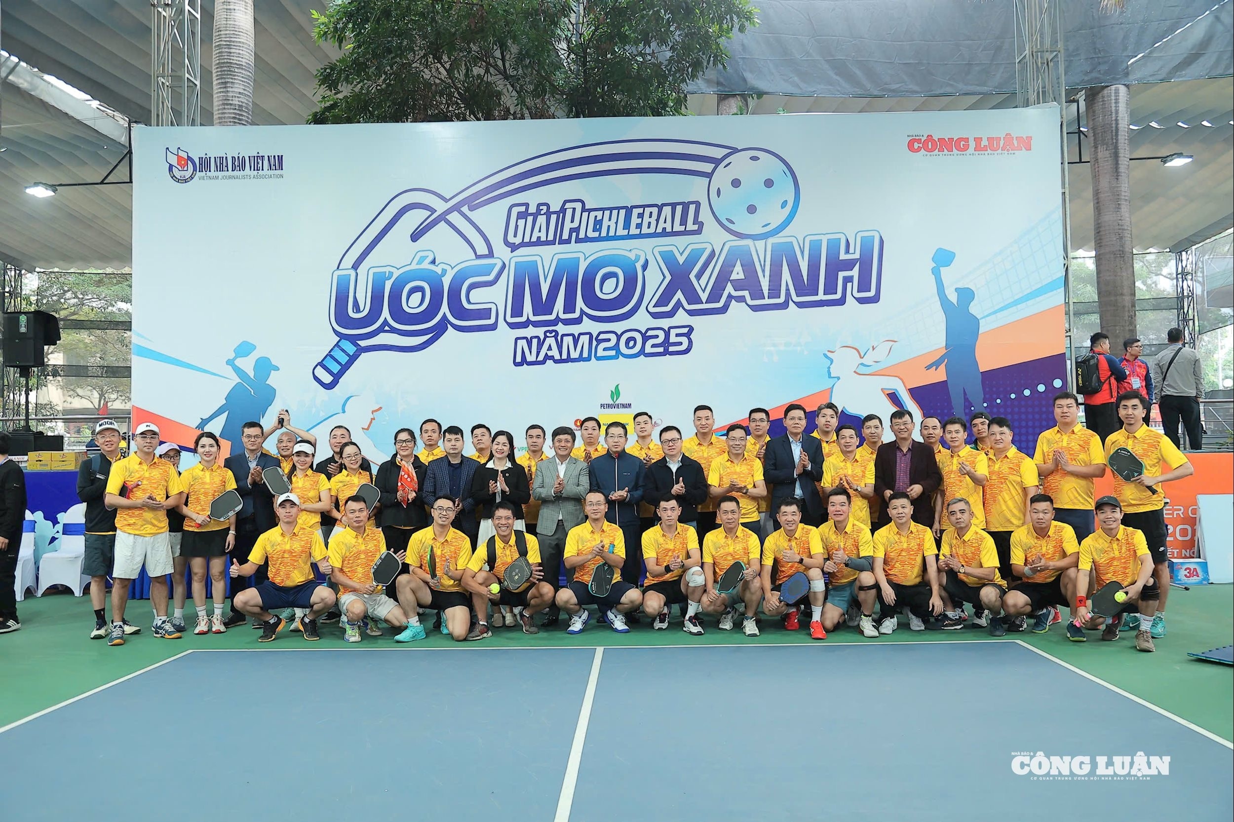 Giai Pickleball,  Uoc Mo Xanh anh 1