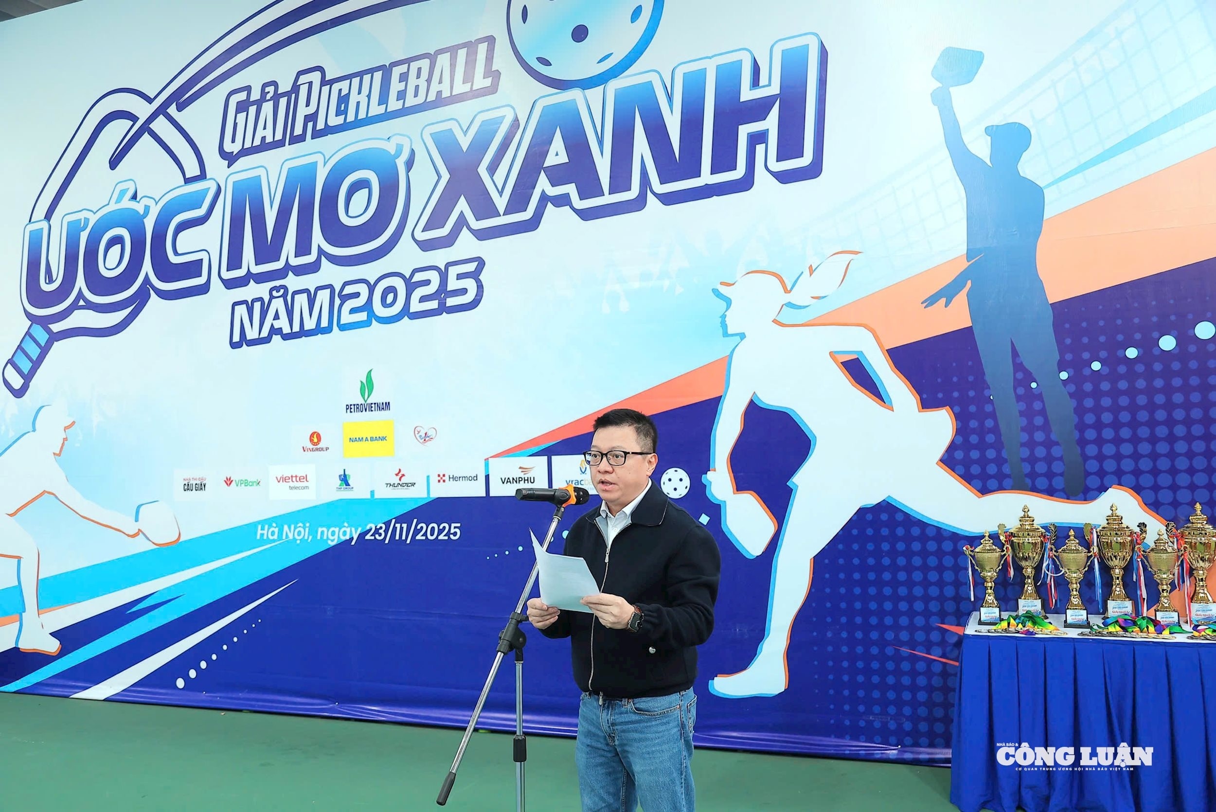 Giai Pickleball,  Uoc Mo Xanh anh 3