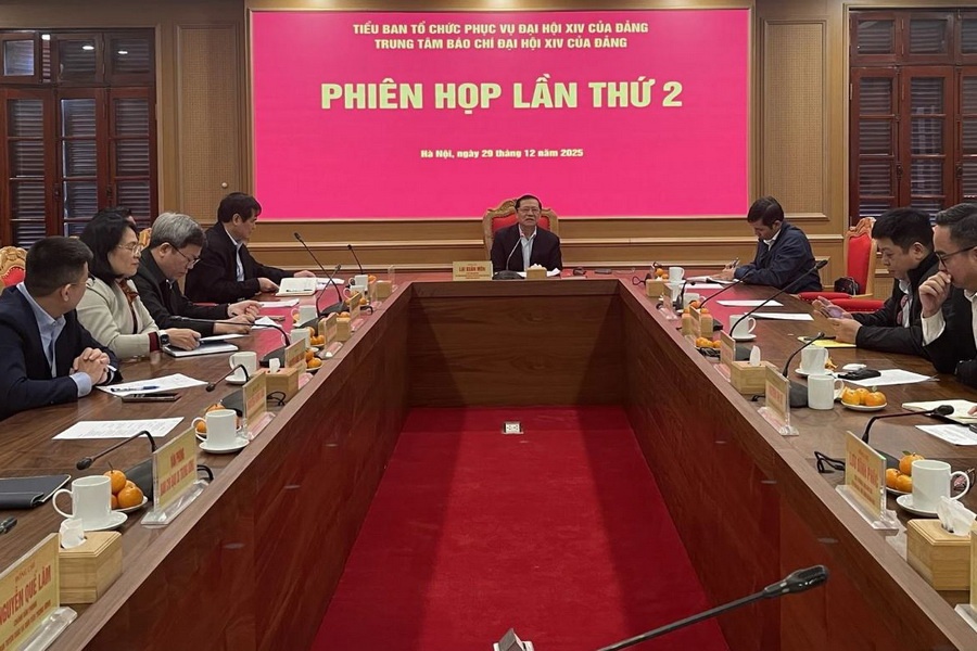 Du kien hop bao thong bao noi dung Dai hoi Dang XIV vao ngay 14/1/2026 hinh anh