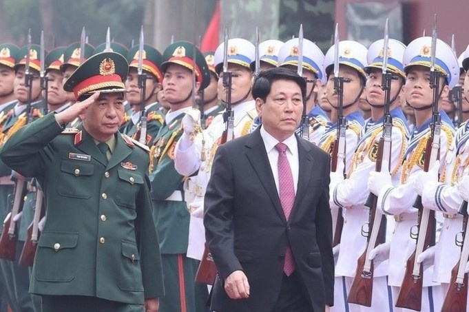 Chu tich nuoc du Hoi nghi Quan chinh toan quan nam 2025 hinh anh