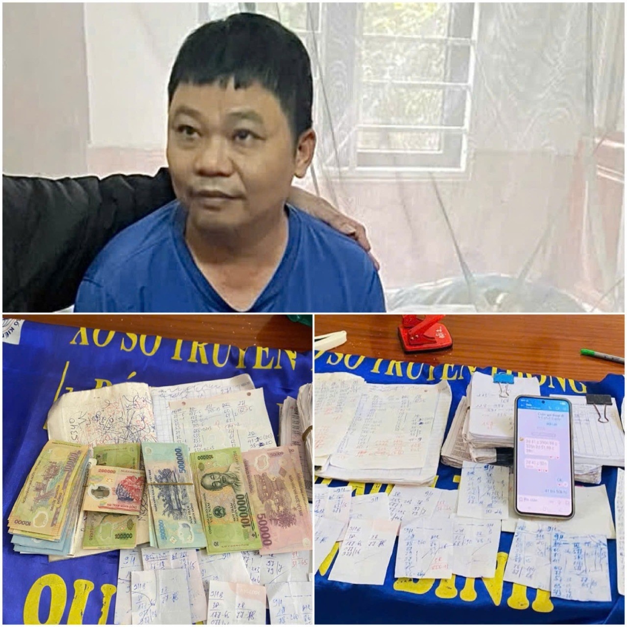 Bat ong trum,  dieu hanh,  duong day lo de,  Lai The Thiet anh 1