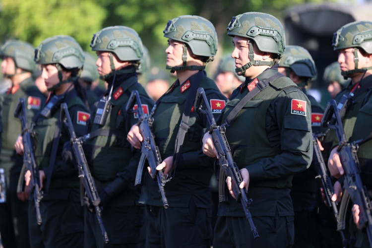 Don vi Canh sat gin giu hoa binh so 1 dat cap do 3 cua Lien hop quoc hinh anh