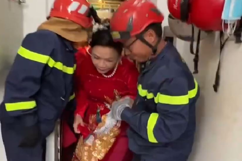 Cuu co dau, chu re ket thang may ngay truoc gio ruoc dau o TP.HCM hinh anh