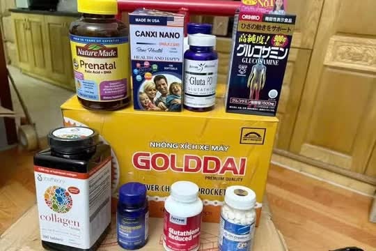 Cong an tinh Thanh Hoa thong tin ve 22 loai thuc pham chuc nang gia hinh anh