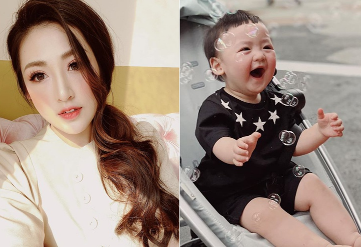 A hau Tu Anh lan dau dang anh ro mat con trai hinh anh