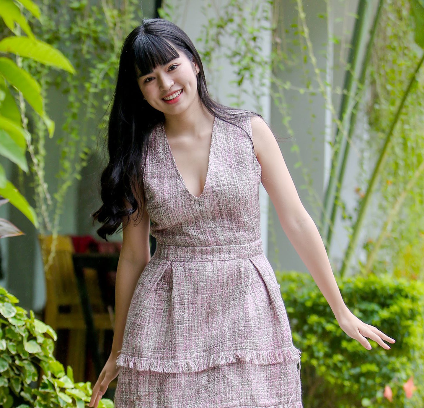 Hot girl dong Mat biec anh 5