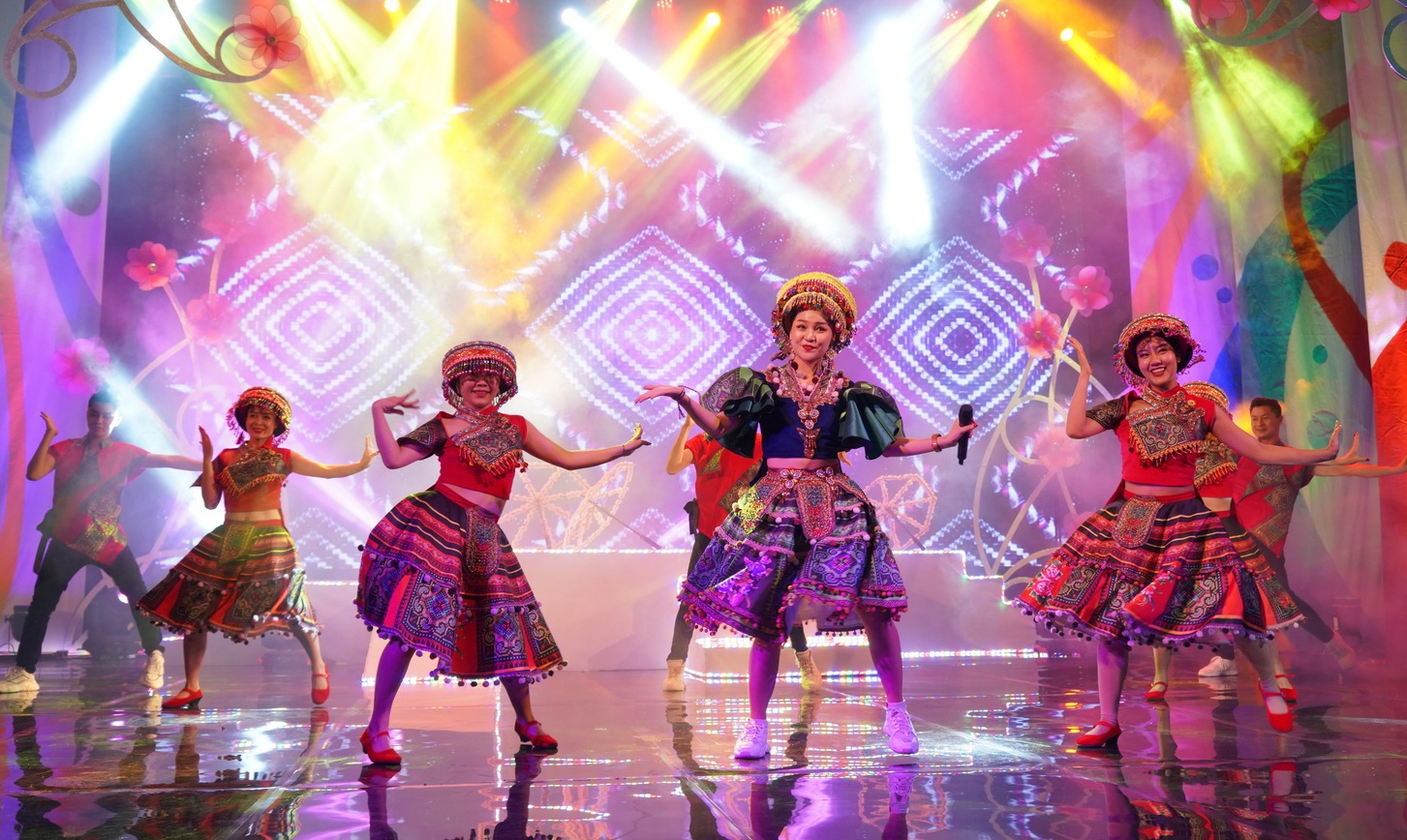 Nghe si Chi Trung san khau anh 2