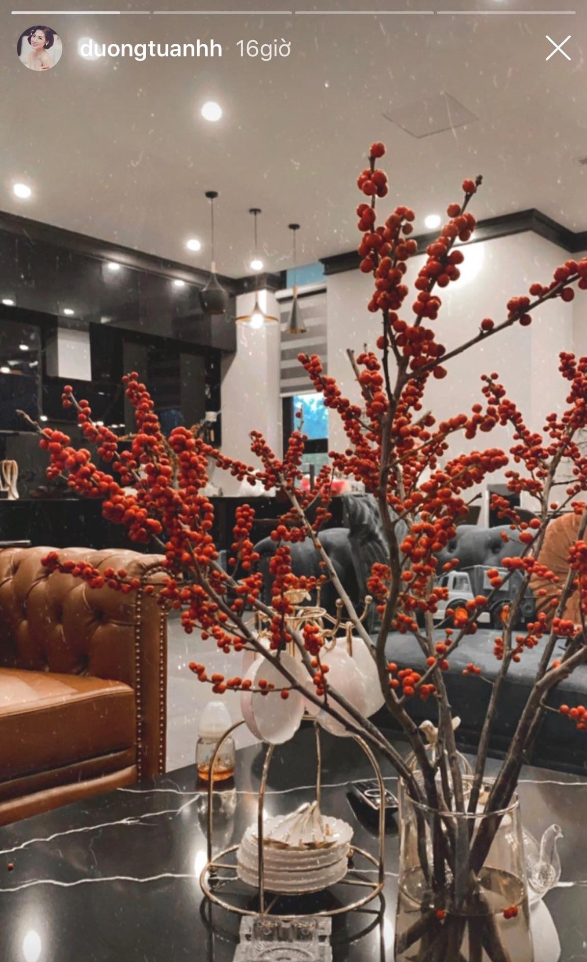 Sao Viet trang tri nha don Tet anh 4