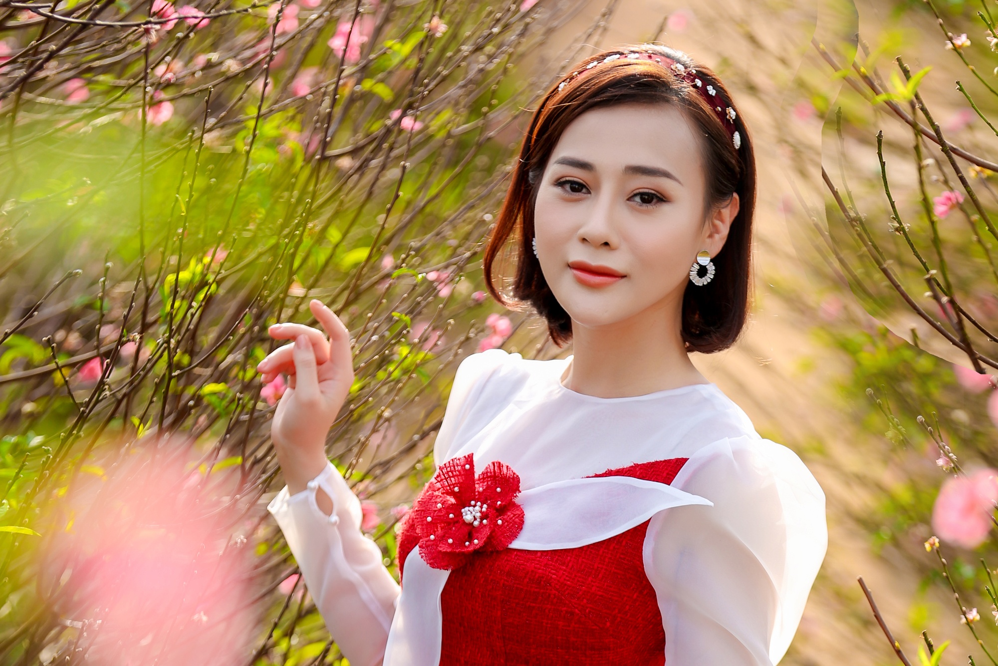 Quynh bup be Phuong Oanh Tet 2020 anh 1