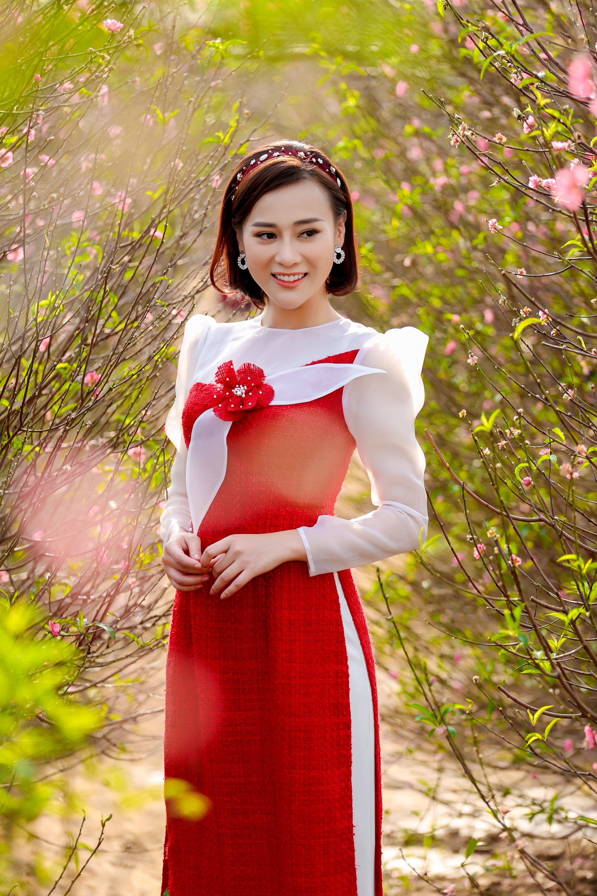 Quỳnh búp bê Phương Oanh Tết 2020 ảnh 2 Quynh bup be Phuong Oanh Tet 2020 anh 2