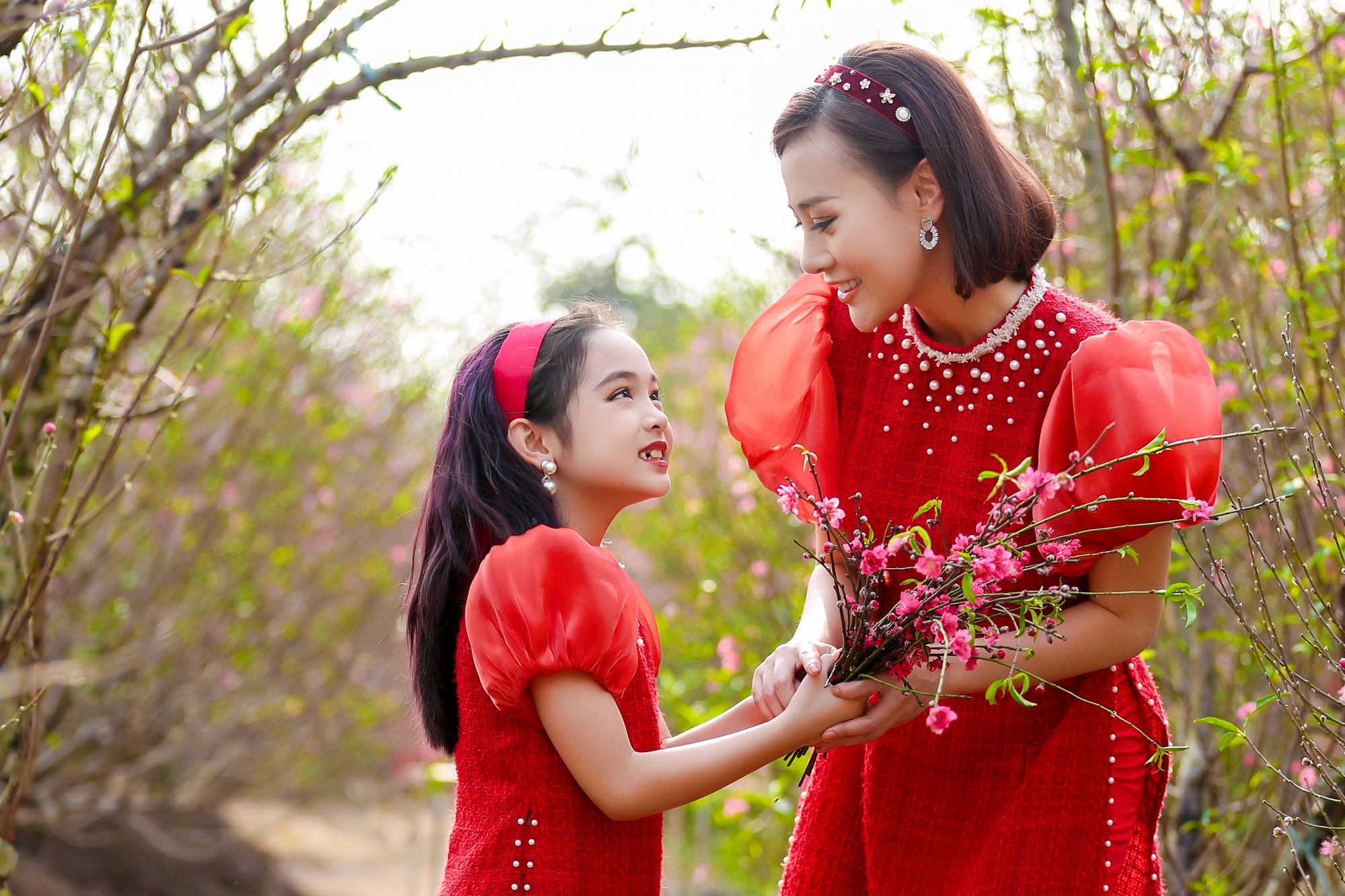 Quynh bup be Phuong Oanh Tet 2020 anh 5