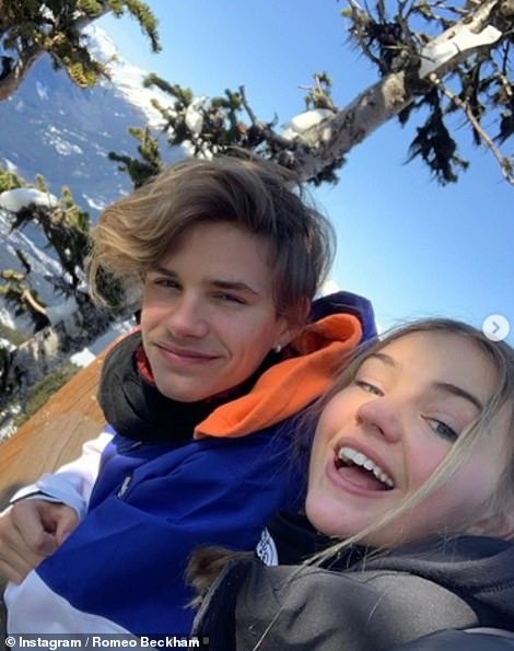 Gia đình David Beckham trượt tuyết ảnh 9 Gia dinh David Beckham truot tuyet anh 9