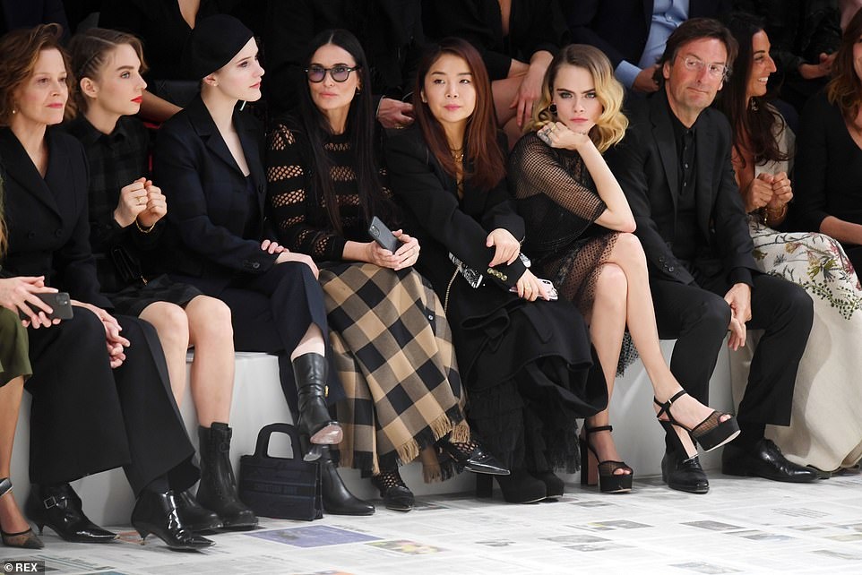 Chau Bui du show Dior anh 7