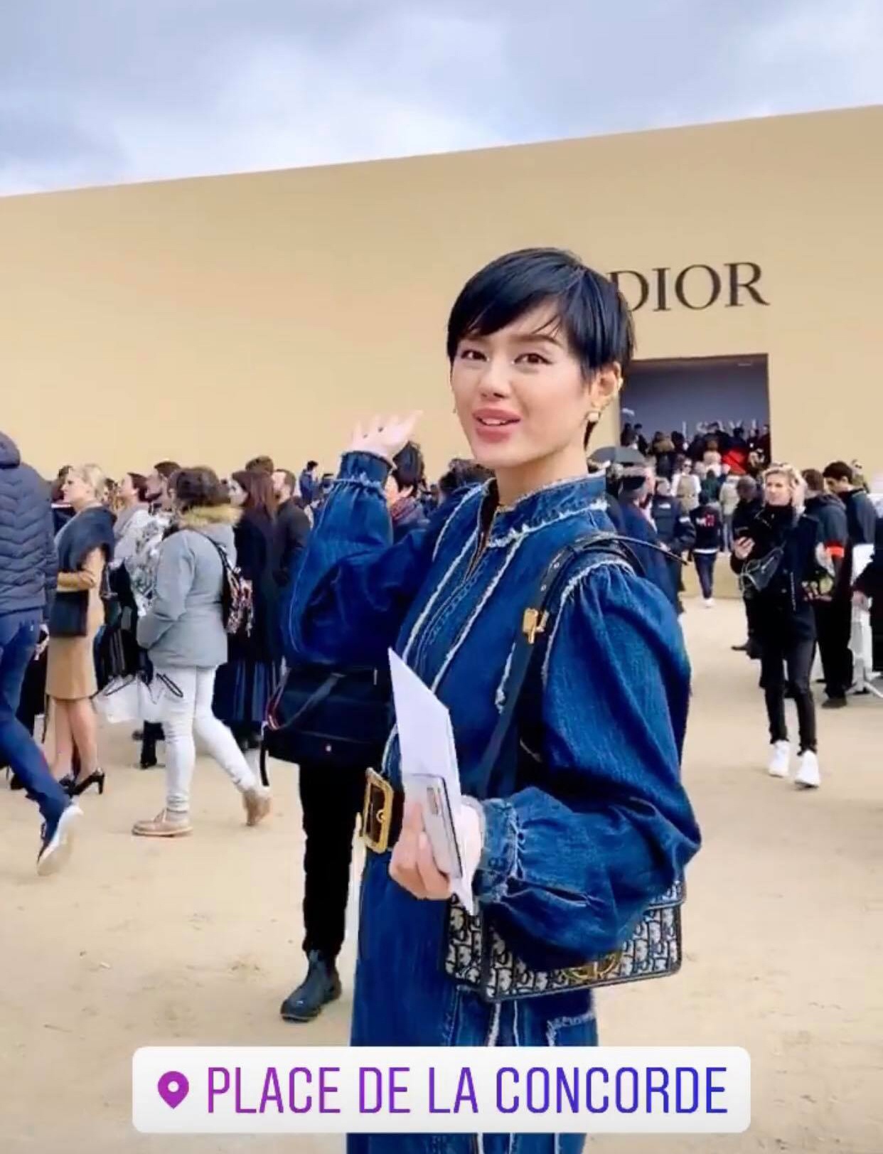Châu Bùi dự show Dior ảnh 3 Chau Bui du show Dior anh 3