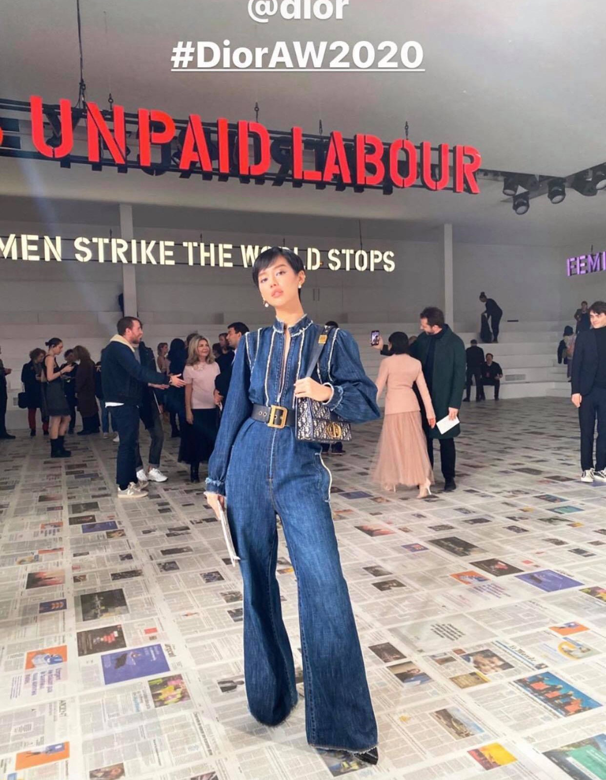 Châu Bùi dự show Dior ảnh 2 Chau Bui du show Dior anh 2