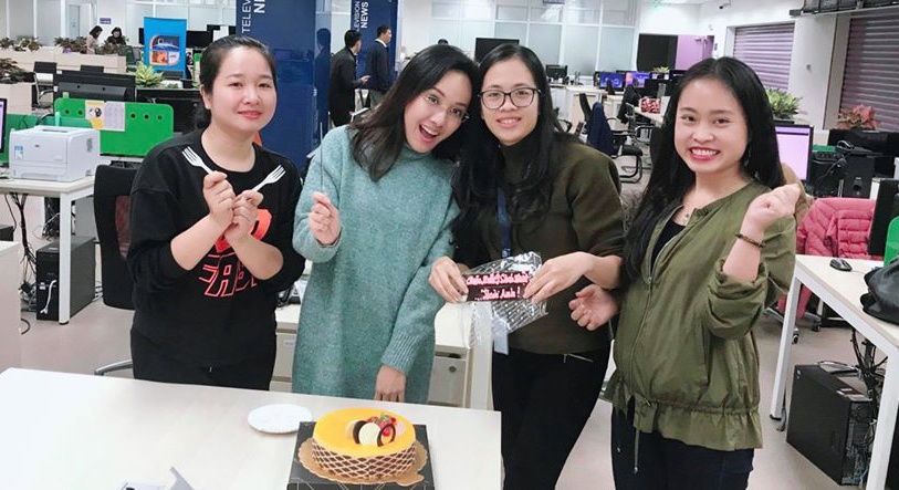 BTV thoi su Hoai Anh anh 1