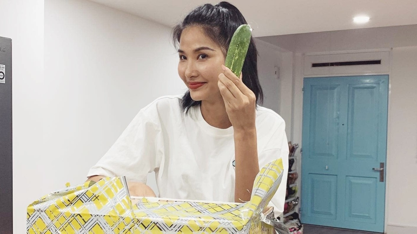 Hoang Thuy phan ung truoc y kien che khu cach ly ban hinh anh