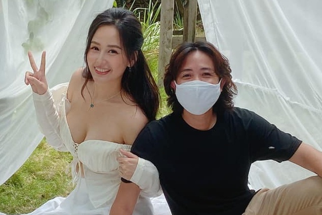 Khoanh khac doi thuong cua sao Viet khi trong lich lam viec hinh anh