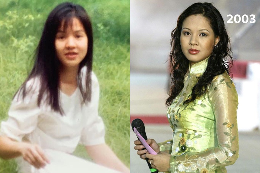 Anh thoi tre cach day 24 nam cua BTV Diem Quynh hinh anh