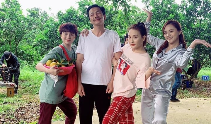 Hau truong quay phim mua dich cua Bao Thanh, Thu Quynh hinh anh