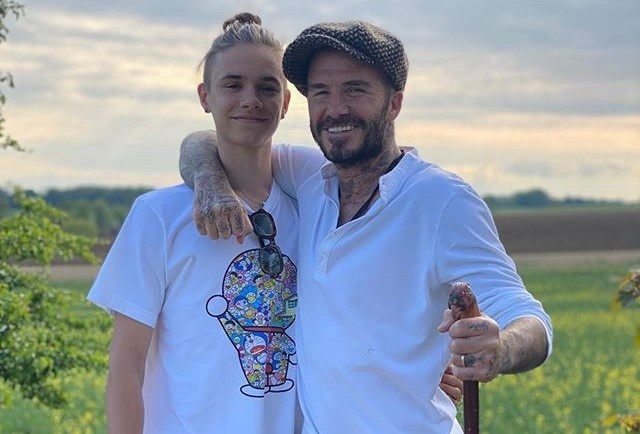 Con trai 17 tuoi cua David Beckham hao hung vi cao hon bo hinh anh