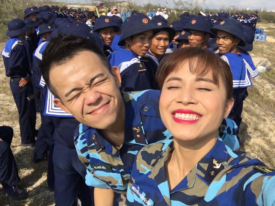 MC Hoang Linh Chung toi la chien si anh 4