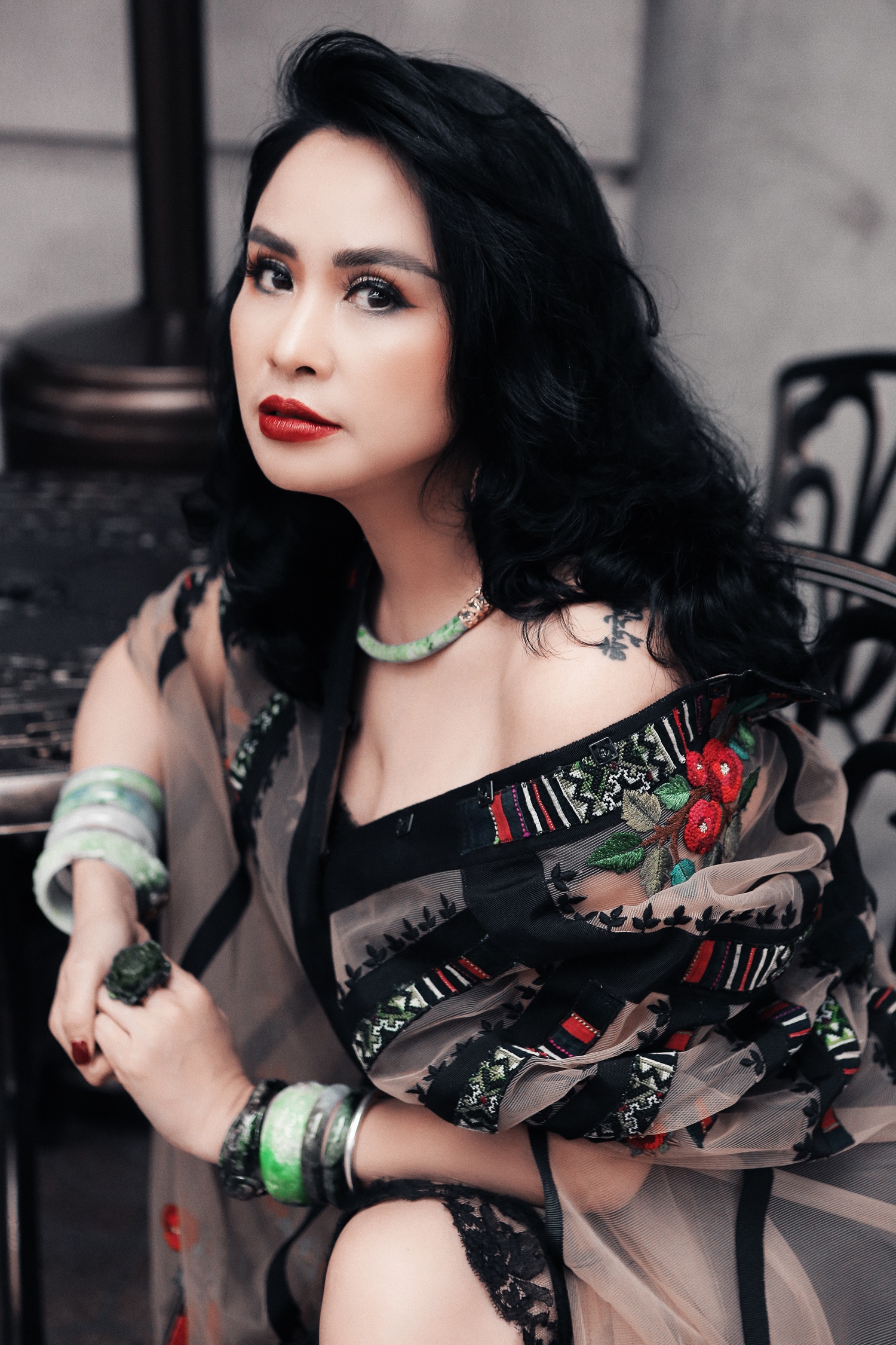 Diva Thanh Lam ban trai anh 3