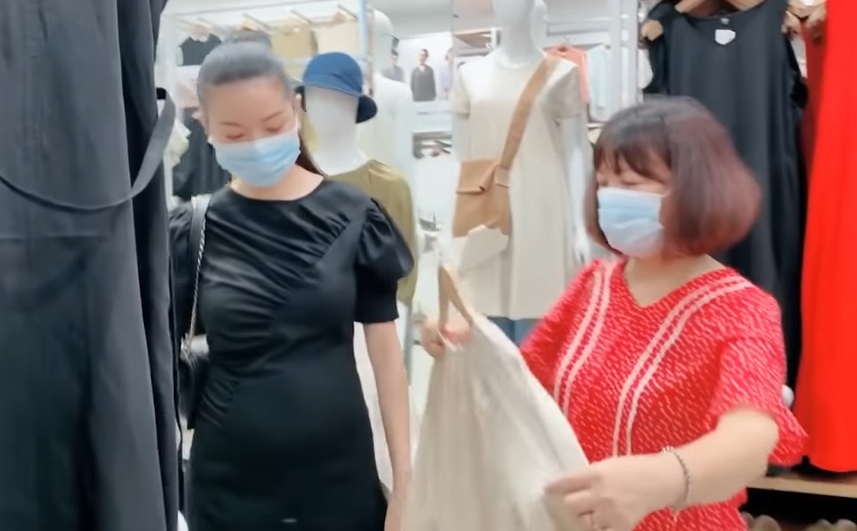 A hau Thuy Van mang thai? hinh anh