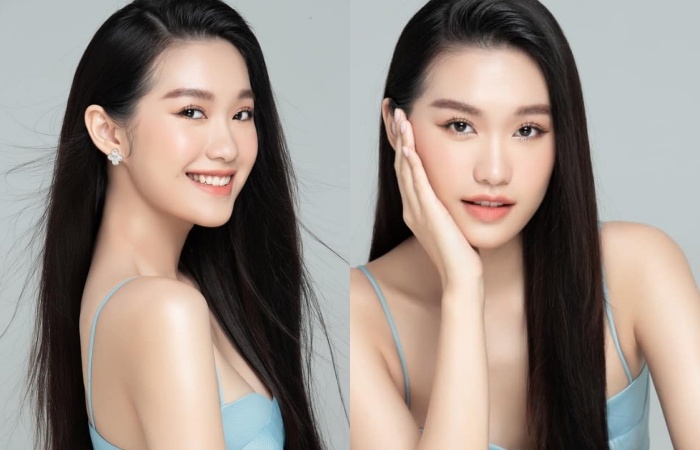 Nu sinh 19 tuoi truong luat thi Hoa hau Viet Nam hinh anh