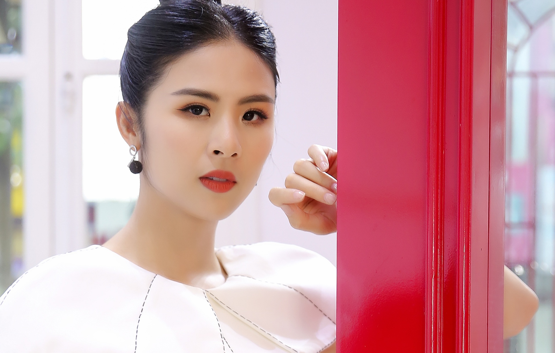 Hoa hau Ngoc Han My Linh anh 3