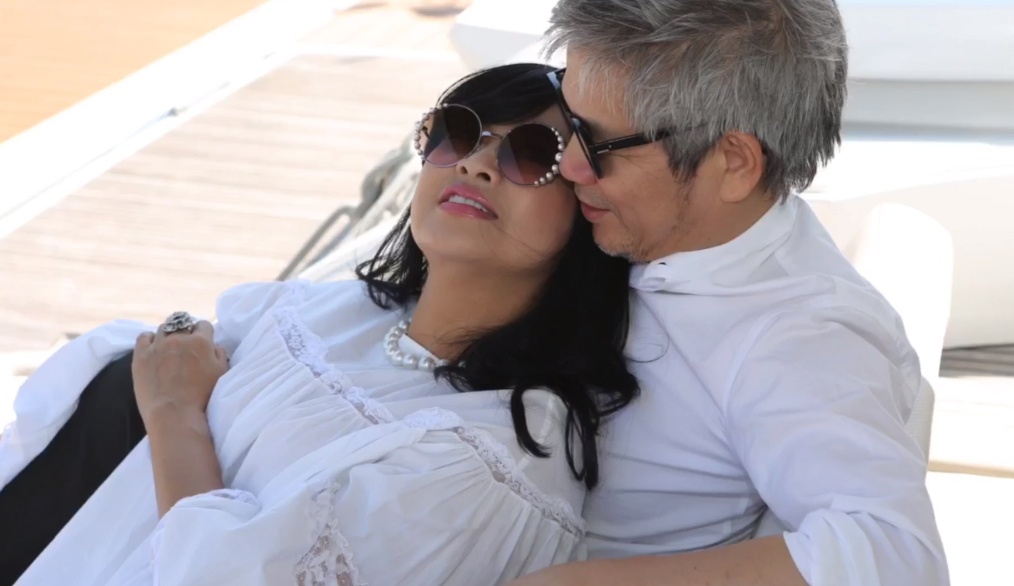 Khoanh khac tinh cam cua ca si Thanh Lam va ban trai hinh anh