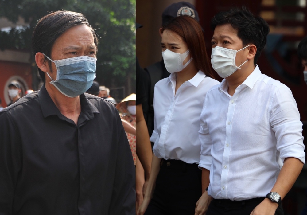 Hoai Linh, vo chong Truong Giang va nhieu nghe si den vieng Chi Tai hinh anh