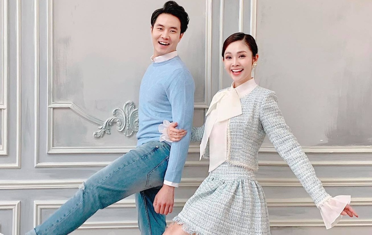 Chong sap cuoi cua MC Thuy Linh hinh anh