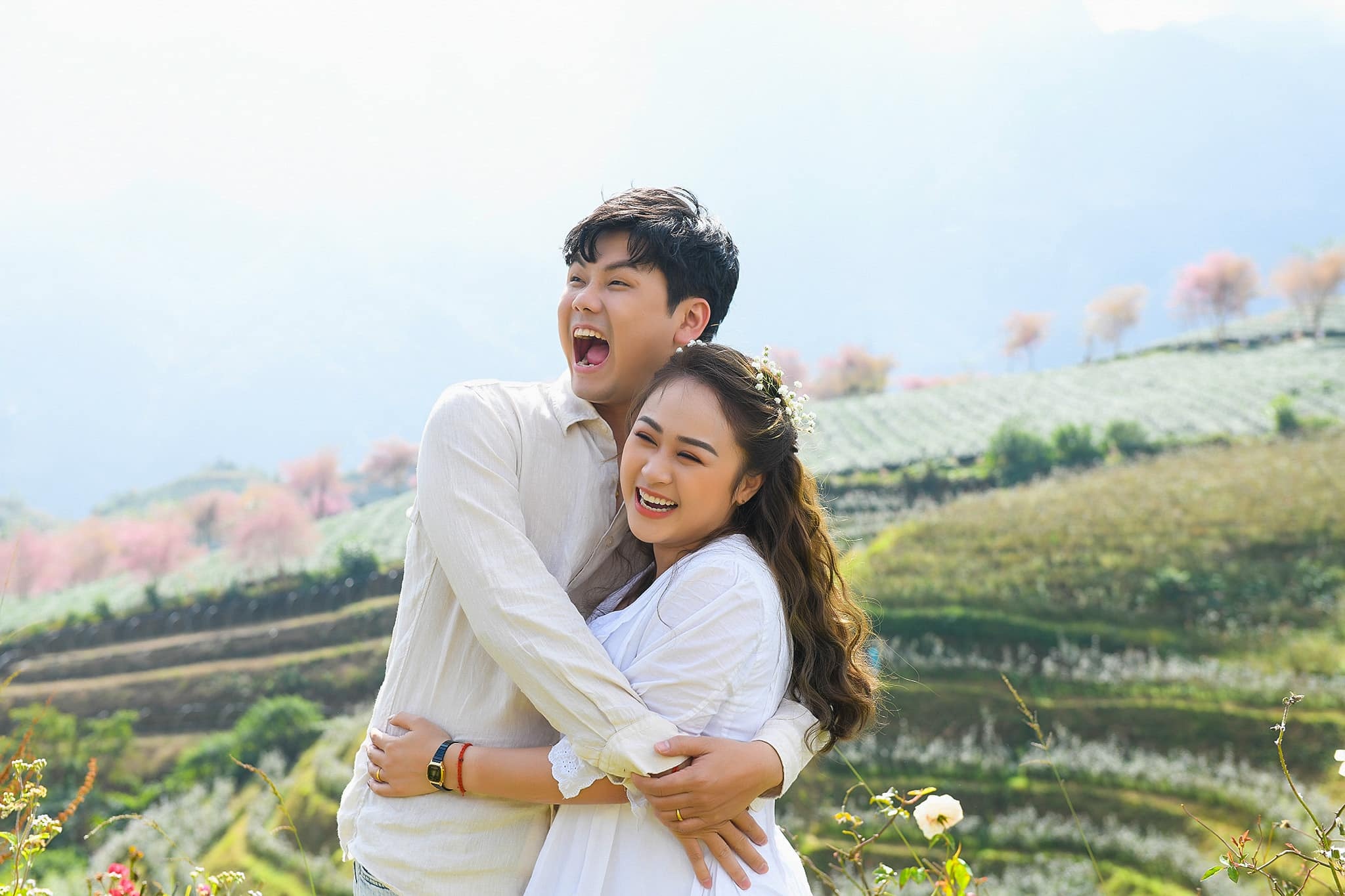 Anh cuoi cua Thien Thanh hinh anh