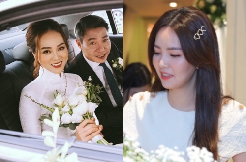 Huyen My, Quynh Nga va dan nghe si du le cuoi Cong Ly hinh anh