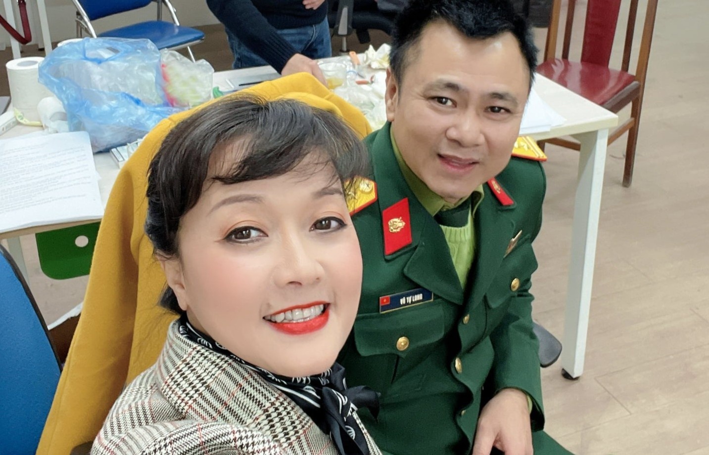 Nghe si chia se hinh anh tap Tao Quan hinh anh