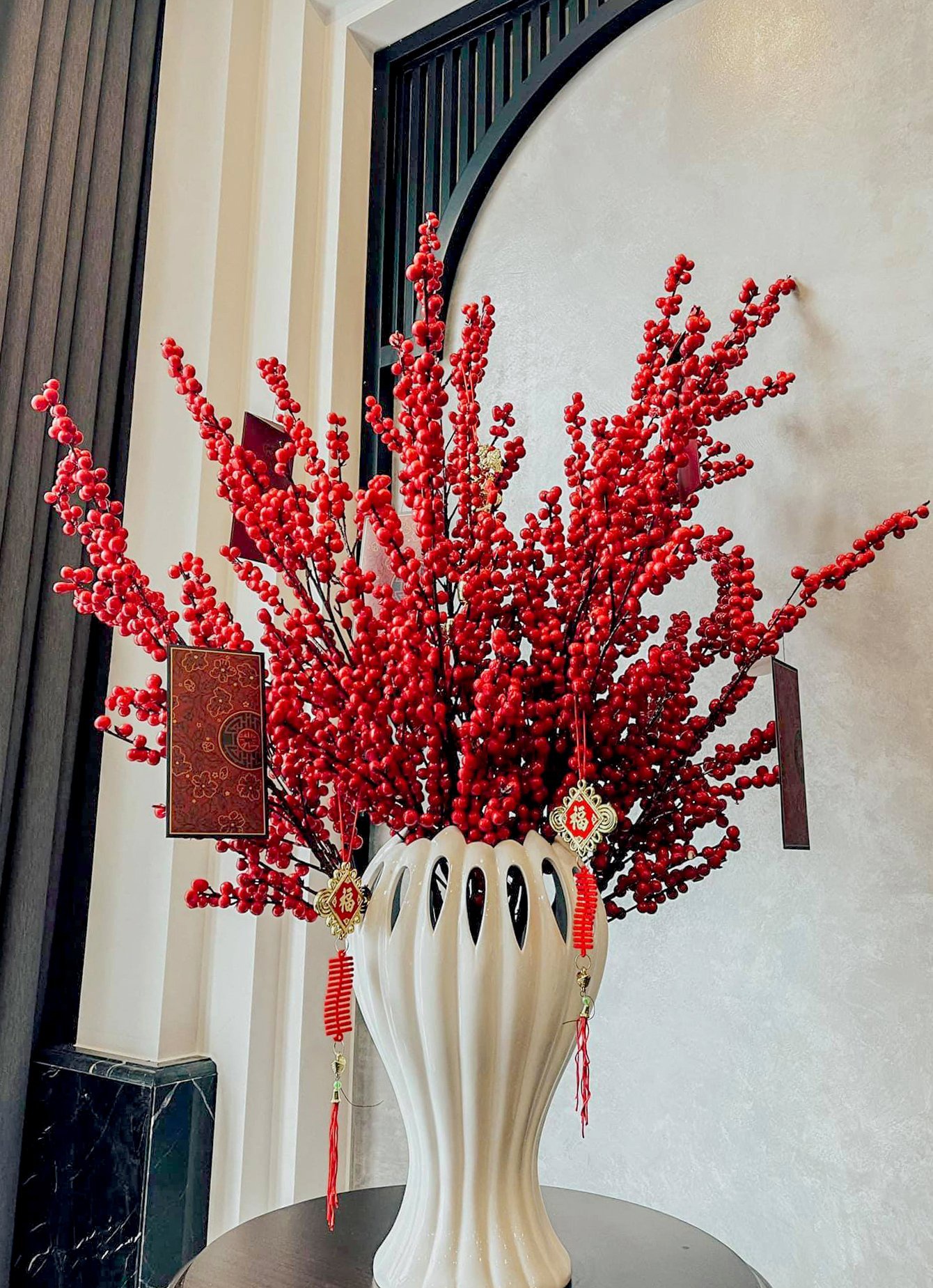 Phương Oanh trang trí nhà đón Tết ảnh 5 Phuong Oanh trang tri nha don Tet anh 5